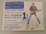 Pristine George Michael Faith Tour Concert Ticket Stubb For The SECC