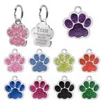 Engraved Dog Tag Personalised ID Tags Name Disc Pet Cat Tags Animal Cat Collar