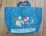 Tesco Christmas Reusable Bag for Life ~ Santa Claus & Polar Bear Design