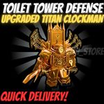 🔥UPGRADED TITAN CLOCKMAN🔥TOILET TOWER DEFENSE - TTD UNIT -  ULTIMATE!⚡💸