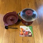 Tefal Vitafruit Le Confiturier  Jam Maker + Recipes & Instructions