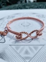 Ankle Bangle Tensor Ring Mobius Coil/grounding, Earth Resonance Cubit+new Earth