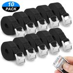 10PCS Lashing Straps Cargo Luggage Tie Down Cam Buckle Roof Rack 2.5m X 25mm