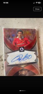 ryan giggs signed card great for anyones collection