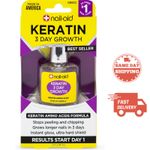 Nail-Aid Keratin 3 Day Growth Nail Treatment & Strengthener, 15ml (0.55 Fl Oz)