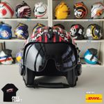 TOP GUN MAVERICK HGU-33 FLIGHT HELMET MOVIE PROP PILOT AVIATOR USN NAVY+ T-SHIRT