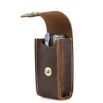 Leather EDC Organizer Sheath Multitool Case Belt Holster-Tool Clip Pouch