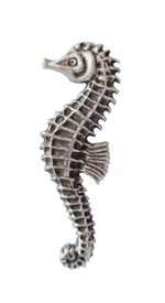 Seahorse Pewter Pin Badge