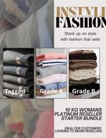 Wholesale Woman’s Platinum Reseller Clothes 10 KG Bundle Mixed Sizes/brands UK