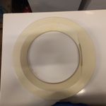 WHITE KNIGHT TUMBLE DRYER DOOR RIM ONLY COMPLETE WITH HINGE 6KG / 7KG off white
