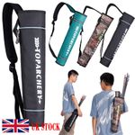 Archery Back Belt Arrow Quiver Holder Bag Compound Recurve Bow Hunting Target