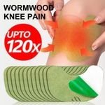 120-12Pcs Knee Pain Relief Patches Wormwood Sticker Neck Waist Joint Ache Pads