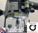 Light module for FESTOOL OF1010 EBQ, USB C charging port, 6h runtime, 3D printed
