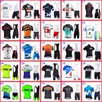 Men's Cycling Jersey Set Road Bike Shorts Sleeves Jersey Biking Clothing Sets