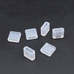 Clear Silicone Micro USB Male Dust Cover Caps Covers Suitable for Data Cable