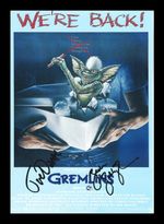 Gremlins Autograph Signed & Framed Photo