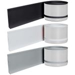 6-25M PVC Soft Flexible Skirting Board Self Adhesive Floor Wall Trim Strip DIY