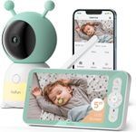 Boifun 5''  Wifi Video Baby Monitor Camera,Motion&Crying Detection,App Control