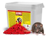 Rat & Mouse Poison Bait Blocks Kills Action in One Feed Killer Block 60 blocks