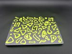 F1 Lando Norris Helmet Blob & Lando Logo x 105 Decal Sticker Permanent Vinyl