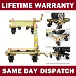 1x 360° SELFJACKING SKATES RECOVERY SKATES CAR DOLLY WHEEL LOADER MOVER 1000KG