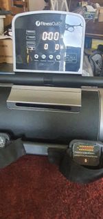 Fitnessclub Deluxe Rowing Machine Indoor Cardio LCD Monitor