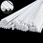ABS White Round Plastic Tube For Architecture Model Making Model Material DIY