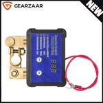 Car battery isolator switch 12V 24V Master Kill Cut-off Switch with Volt Display