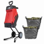 Scheppach GS55 Electric Garden Branch Leaf Shredder Mulcher Chipper 2400W 45mm