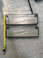 Pair Dada Kitchen Wall Shelves 500x90x160mm Powder Coated Metal Floating Shelves