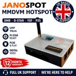 JanoSpot 3+ UK MMDVM Raspberry Pi 3B+ OLED Hotspot - DMR, D-STAR, YSF, P25, NXDN