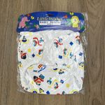 Little Wishes Vintage Pilchers Waterproof Pants Sz 1 Blue & White Print New