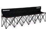 QUICKPLAY Pro 6 Seat Folding Team Bench Portable Football Sports Sideline Chair