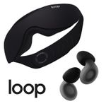 Loop Eclipse Sleep Mask & Loop Dream Earplugs Bundle - BRAND NEW SEALED