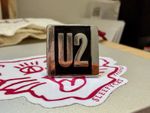U2 Metal Pin Badge Music 1980s Memorabilia Vintage Rock Pop