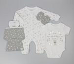 Baby Unisex Layette Clothing Gift Set 'I'm Coming Home' 6 Piece NB 0-3 Months