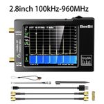 100kHz-960MHz /100kHz-5.4GHz MF HF TinySA Spectrum Analyzer & Signal Generator
