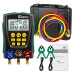 Refrigeration Digital Manifold HVAC Gauge Vacuum Pressure Temperature Tester