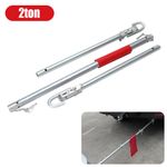 2 Tonne tow bar pole Steel Recovery Heavy Duty Recovery Bar with  Red Flag