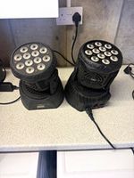 equinox’s fusion 150 led moving lights