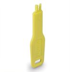 Lindy 47899 RJ45 Port Blocker Key – Yellow – ABS – CE RoHS Certified