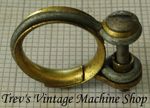 Wire hose clips clamps with brass insert - 20-21mm inside diameter - Qty 2-10