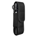 Waterproof Nylon Flashlight Holder Belt Holster Pouch for Torch and LED Light