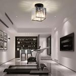 Modern Chandelier Ceiling Light Shades Acrylic Crystal Droplet Pendant Lampshade