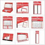 2027 Wall Calendar Slim , Large Month to View Planner, Easy View Calendar tallon