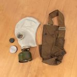 Vintage Unused Soviet Russian USSR gas mask GP-5 full set / size 1