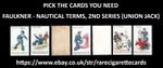 FAULKNER - NAUTICAL TERMS, 2ND SERIES (UNION JACK) - PICK THE CARDS YOU NEED