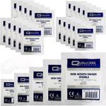 Qualicare Sterile Swabs - 4PLY Absorbent Pads - 10cm, 7.5cm, 5cm  Cuts & Wounds