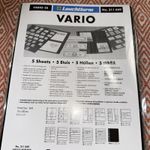 STAMPS - LEUCHTTURM - VARIO 2s - NEW 2 BAR STOCKSHEETS - No 311 049 - AS SHOW