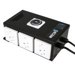 Hydroponics Heavy-Duty Black Box Timers 6 Way Contactor Built In Timer